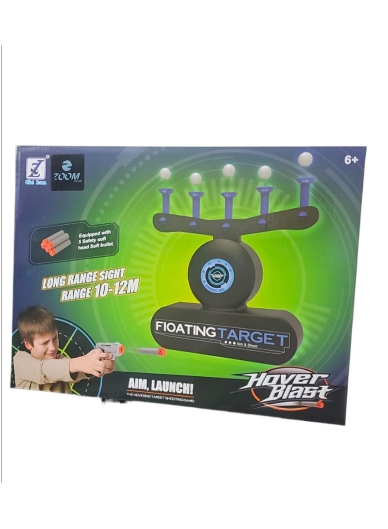 ZOOM Electric floating target game with flexible air shots for boys, 5 shots - Image 4