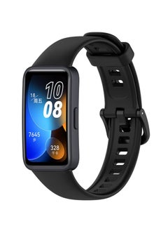 HW 3Pcs Silicone Watchband For Huawei Band 8 Huawei Band 9 Strap SmartWatch WristbandBracelet Wriststrap Sport Replacement(White/Black/Green)  - Image 3