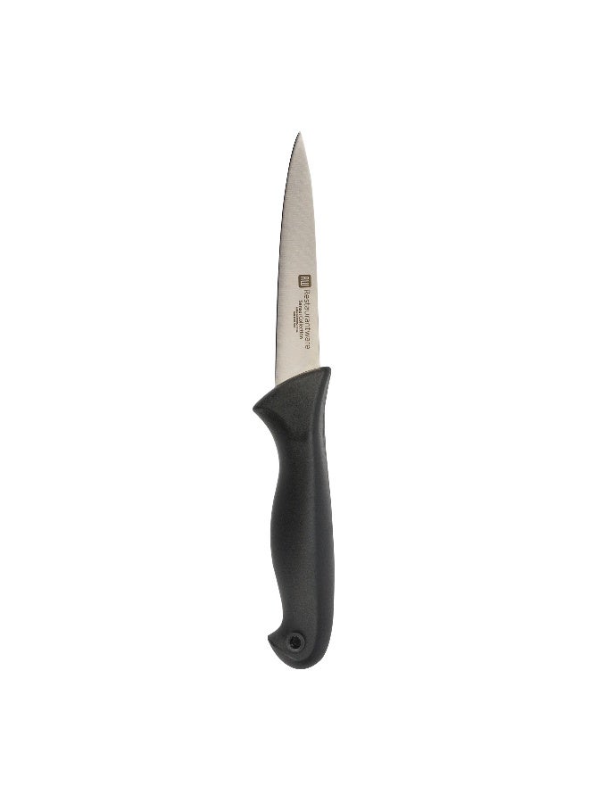 Restaurantware Sensei 3.5 Inch Paring Knife, 1 With Colored Coded Pins Kitchen Knife - High-Carbon, Stain-Resistant, Black German Steel Peeling Knife, Ergonomic Handle, For Meats, Vegetables, Fruits - Image 1