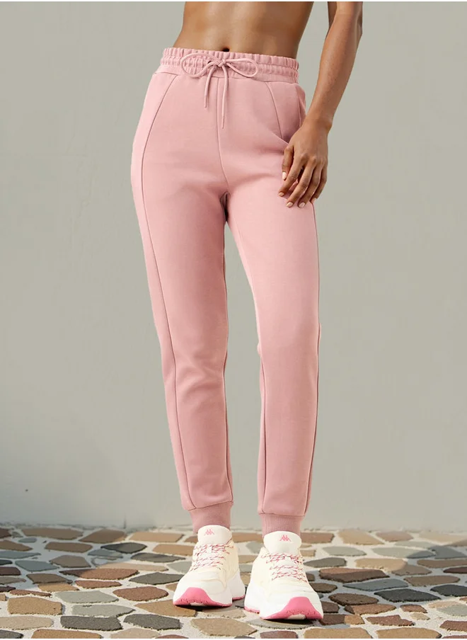 كابا Kappa Panelled Joggers with Drawstring Closure and Pockets
