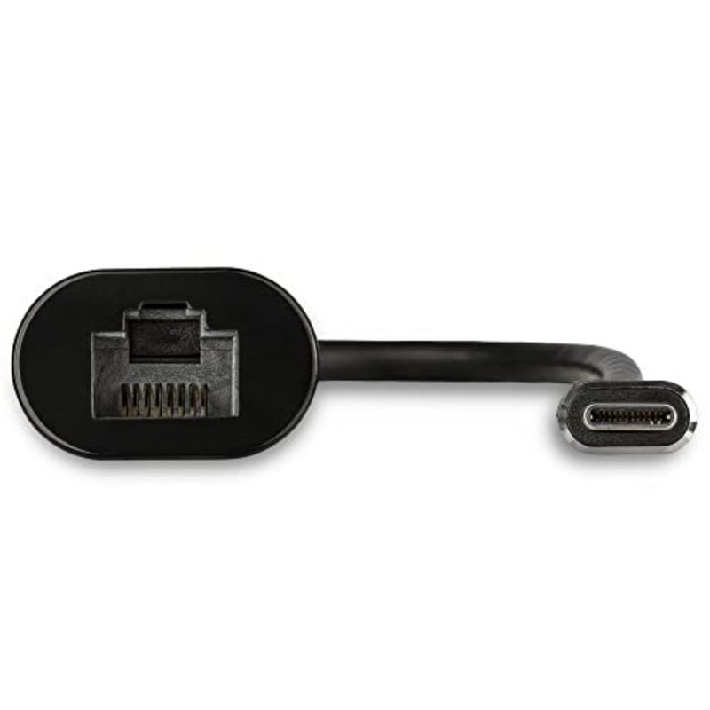 24-Pin USB Type-C to Ethernet Adapter for Desktop/Laptop, Aluminum Alloy, Black, 2.5Gbps High-Speed Network Connectivity - Image 2