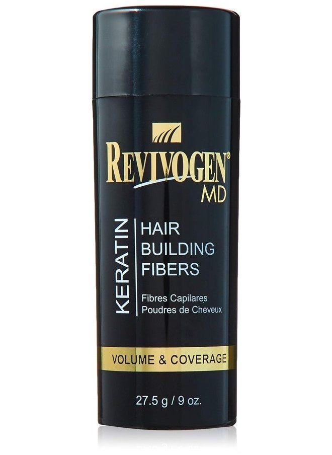 Revivogen MD Keratin Hair Building Fibers, Dark Brown, Unscented, 0.9 oz. 