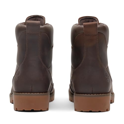 Timberland Women's Ellendale Mid Lace-Up Boot, Dark Brown Full-Grain, 7 - Image 5