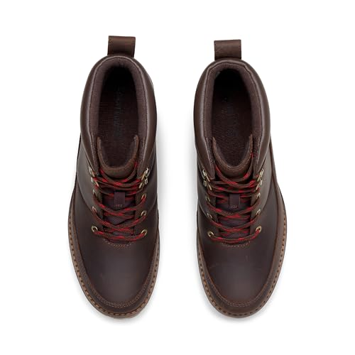 Timberland Women's Ellendale Mid Lace-Up Boot, Dark Brown Full-Grain, 7 - Image 2