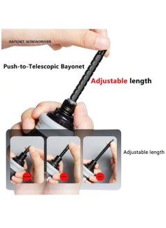 Generic 13 in 1 Long Handle Ratchet Screwdriver Set, Mini Extendable Screwdriver, Detachable Multi-Bit Screwdriver and Nut Driver, Labor Saving  - Image 5