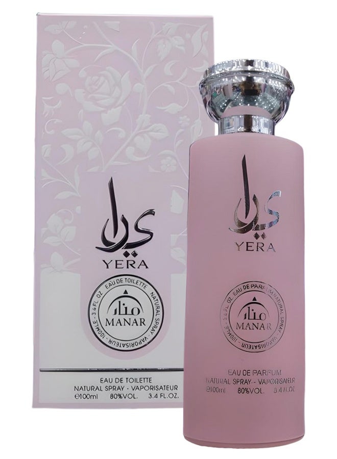manar 4 Pieces Yera Perfume For Women 100ml EDT - Image 2