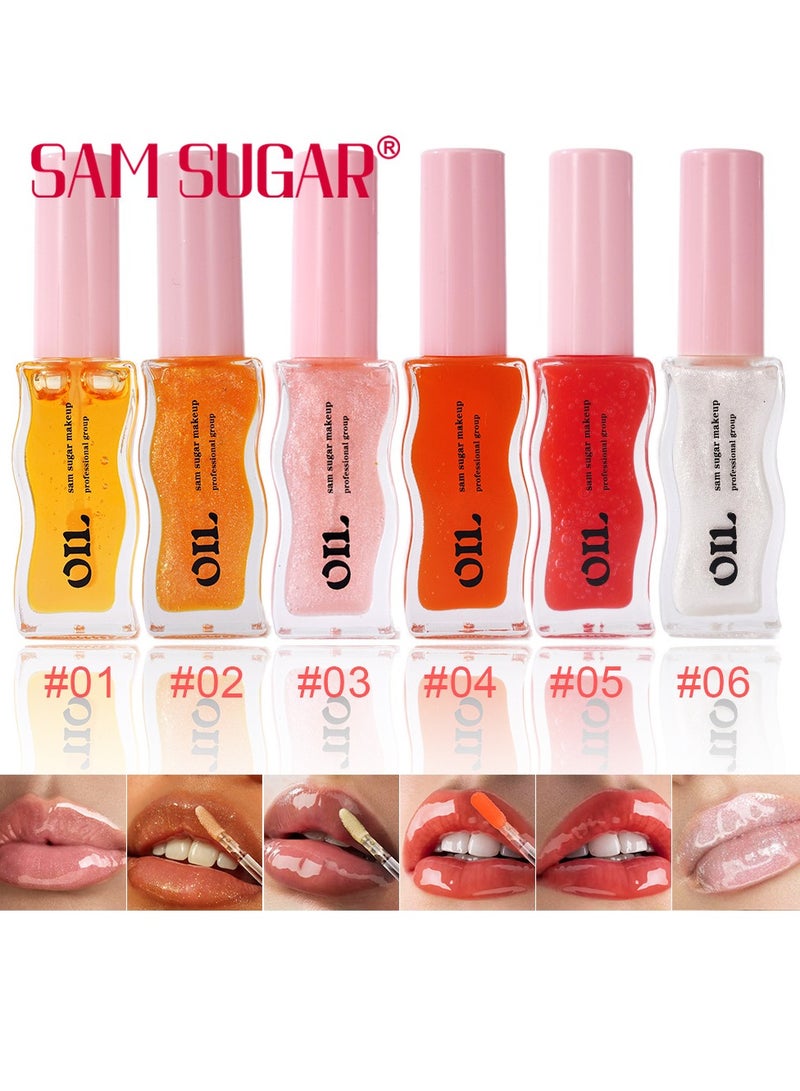SAM SUGAR Honey Infused Lip Oil, Watermelon 8 ml - Image 5
