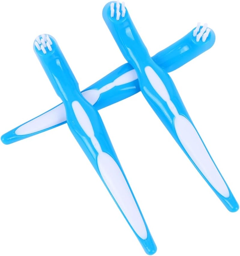 Double Sided Denture Toothbrush 6 Pack Soft Bristle For False Teeth And Retainer Care - Image 4