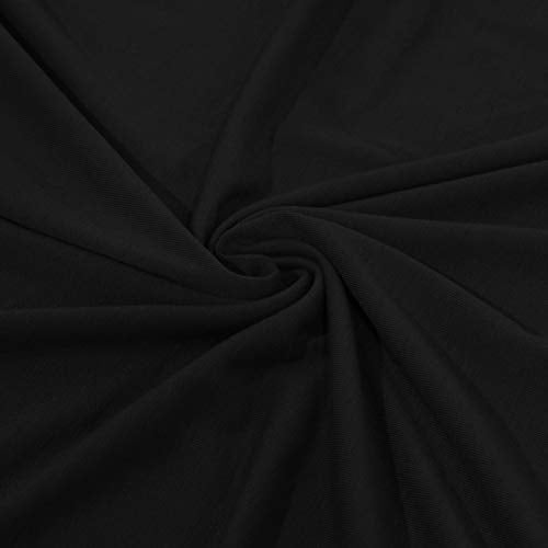 GORLYA Girl's Halter Neck Cold Shoulder Sleeveless Summer Casual Sundress A-line Dress with Pockets for 4-12 Years(GOR1013,10Y,Black) - Image 5