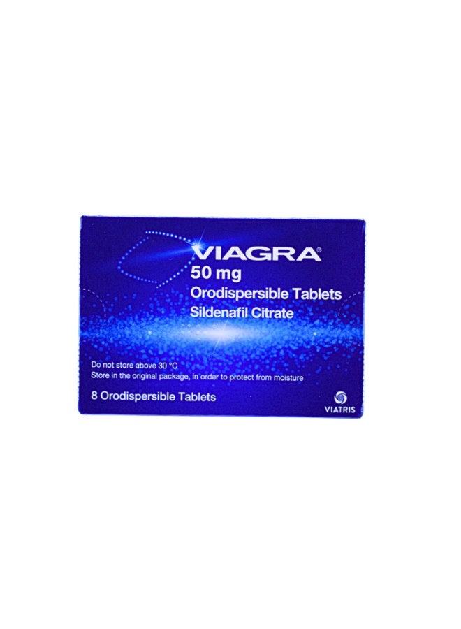 VIAGRA فياجرا 50 مجم 8 أقراص سريعة الذوبان فى الفم - Image 2