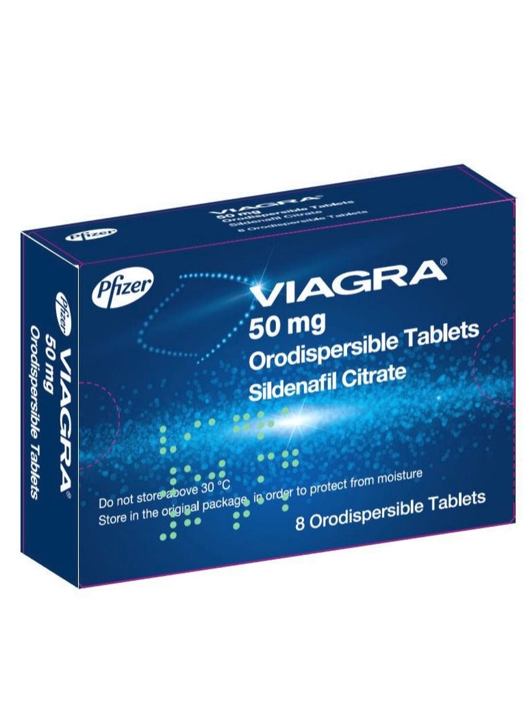 VIAGRA فياجرا 50 مجم 8 أقراص سريعة الذوبان فى الفم - Image 4