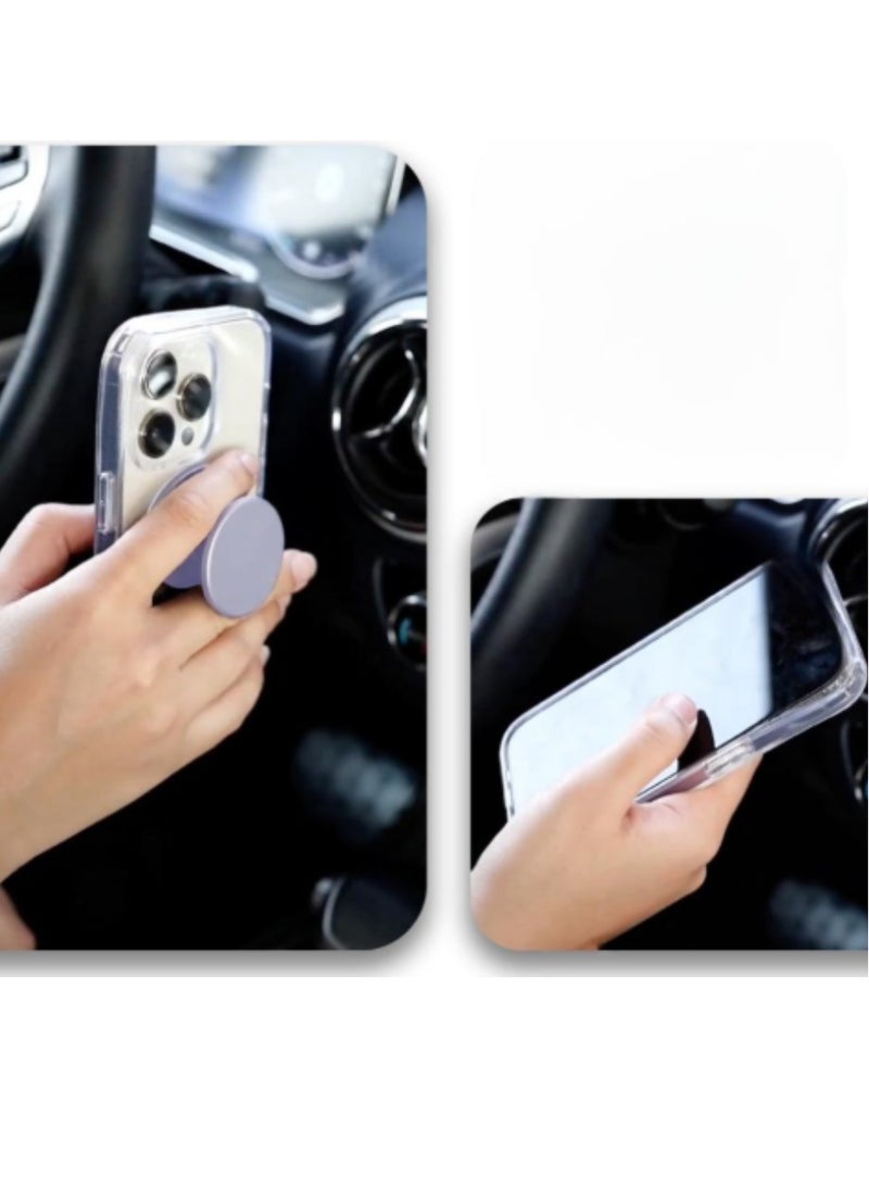 Mass - Vast Grip by Mas - MagSafe Magnetic Holder for iPhone, Comfortable and Firm Grip, Slim and Light Design, Scratch Resistant - Image 1