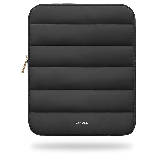 Vandel - The Original Puffy iPad Sleeve 9-11 Inch Tablet Sleeve, Black i Pad Case for Women and Men, Cute iPad Air Pouch, 9 10 Inch, 11 Inch Bag - Image 1