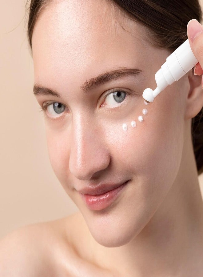 NICENEEDED 2Pcs 15ml Eye Creams Roller Bottle, Refillable Eye Cream Applicator, White Portable Dispensing Bottle - Image 4