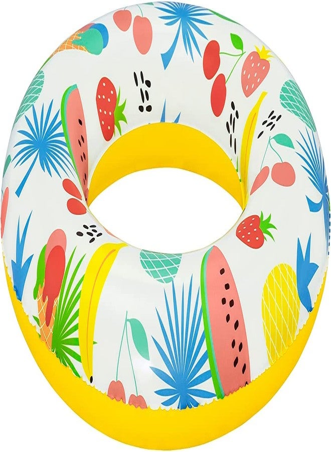 KYNA Inflatable Silicone Floating Swimming Pool Safety Ring/Tube for Kids Girls and Boys, Pack of 1 - Image 3