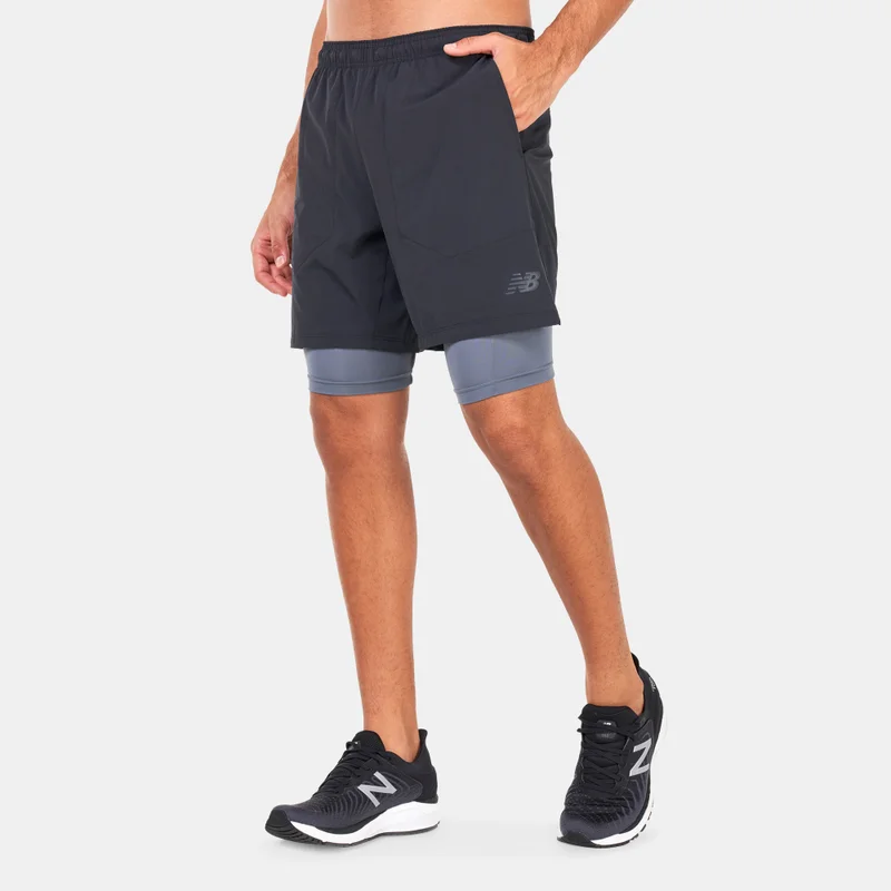 New Balance Men's R.W.Tech 7-inch 2-in-1 Shorts