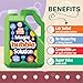 Klevly 67 OZ Iridescent Bubble Solution Refill NonToxic PreMix Bubble Refill Solution No Mixing or Measuring Required Bubbles for Kids Bubbles Bulk Bubble Machine Solution Giant Bubbles 67 OZ - Image 3