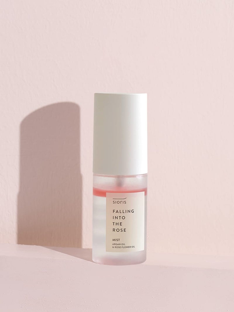 SIORIS Falling Into The Rose Mist Mini 1 Fl Oz for Traveling. 3in1 Multi-Care Mist Toner+Mist+Serum for Hydration & Oil Balance Certified by Cosmos Organic and Vegan Korean Skincare. - Image 3