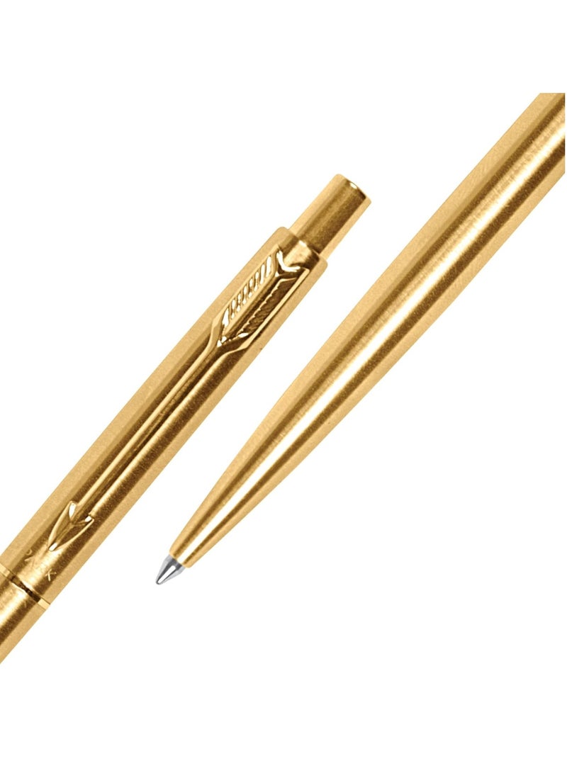 باركر قلم باركر كلاسيك الذهبي | لون الحبر - أزرق | هدية للموظفين | القلم الرائد لرواد الأعمال - Image 4