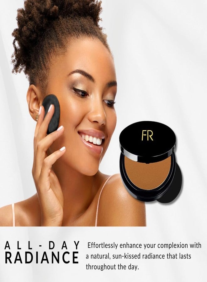 Flori Roberts Bronzer by Flori Roberts, Sheer Finish Bronzing Powder Makeup for Women of Color or Deeper Skin Tones, Contours and Highlights for Sun Kissed Glow - Image 4
