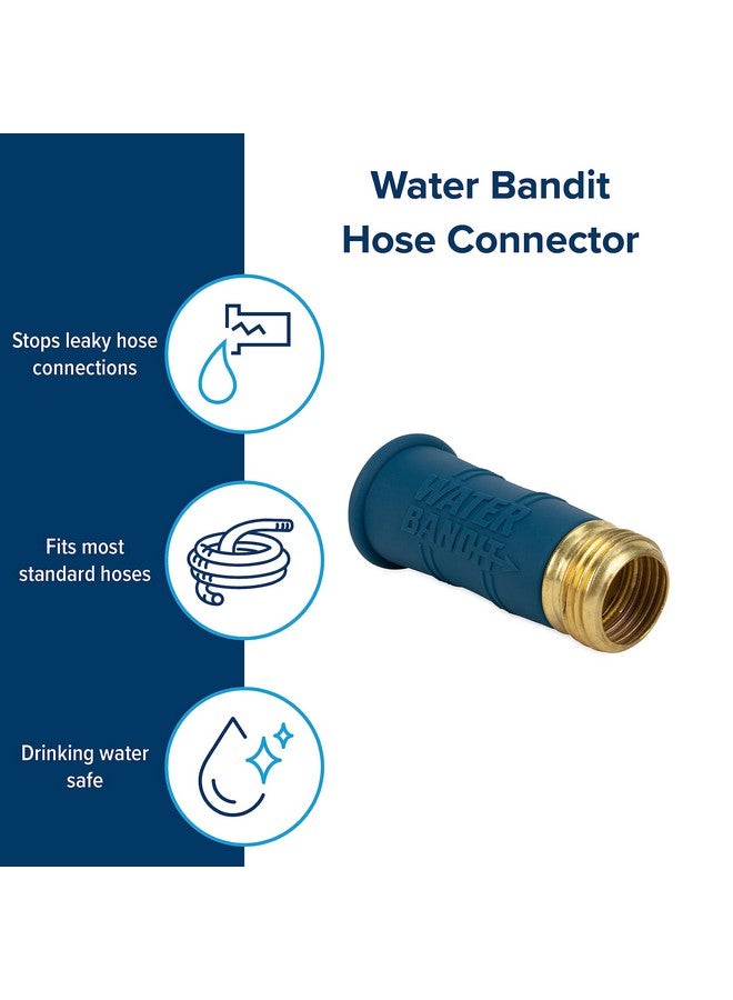 Camco Camco Water Bandit - Easily Connect Your RV Water Hose to Damaged or Stripped Faucet Threads or Faucets without Thread - Features a Highly Flexible Silicone-Polymer Sleeve (22484) - Image 2