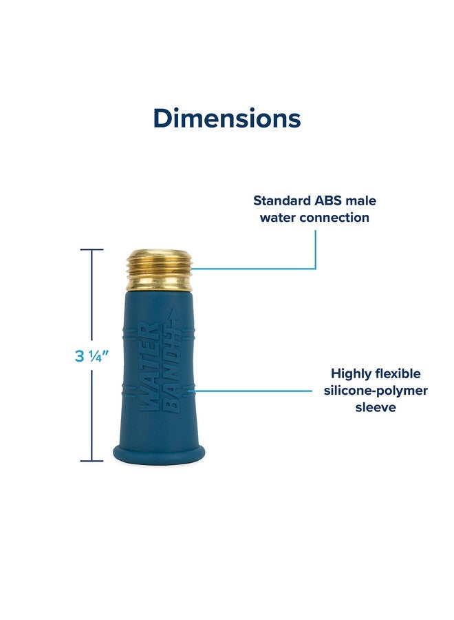 Camco Camco Water Bandit - Easily Connect Your RV Water Hose to Damaged or Stripped Faucet Threads or Faucets without Thread - Features a Highly Flexible Silicone-Polymer Sleeve (22484) - Image 4