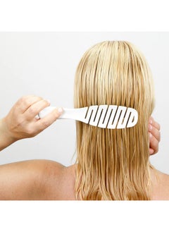 Calista Smoothie Brush Wet Or Dry Hair Flex Brush For Detangling For All Hair Types (White)  - Image 4