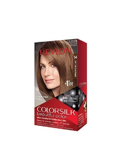 Revlon Colorsilk Hair Color 54 Light Golden Brown 1 Each ( Pack Of 3)  - Image 3