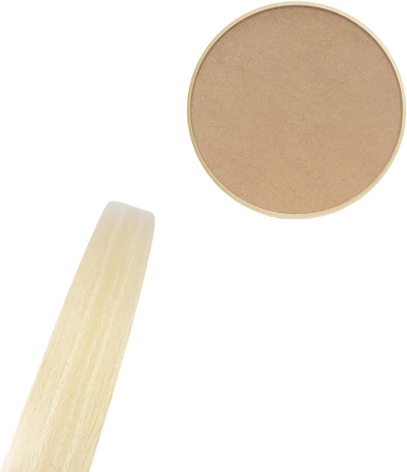 Frames,Frame,Photo Frame, Add Elegance to Your Walls with Round Solid Wood Photo Frames - Perfect for Chic Décor and Perspex Windows (Color : D, Size : Diameter60 cm(23.6 in)) - Image 1