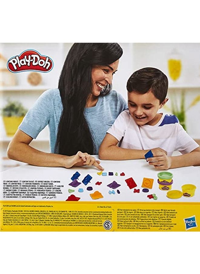 Play-Doh - Fundamentals Letters With 26 Letter Stamper Tools And 6 Colors Of - Image 1