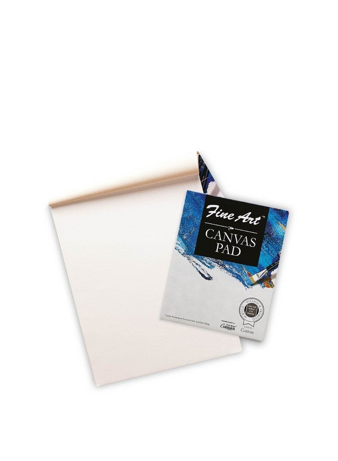 Fine Art Pidilite Fevicryl Fine Art Canvas Pad for Painting, 100% Cotton Canvas Pad, Ideal for Acrylic & Oil Painting, (10 Sheets of 18 X 24) - Image 1