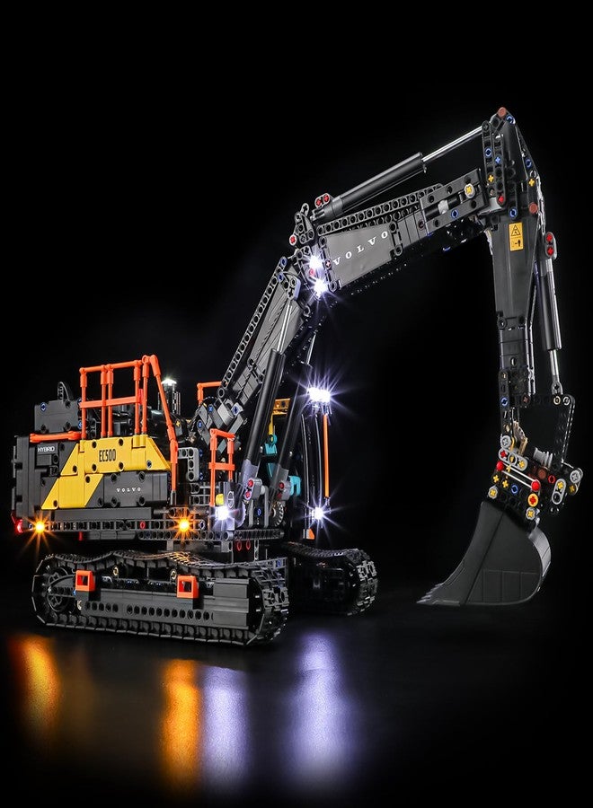 BRIKSMAX 2.0 Light Kit Compatible with Lego Technic Volvo EC500 Hybrid Excavator 42215 Building Sets- LED Lighting Kits (Accessories Only), Cable-Hiding Tech for Display, Gifts & Collectors - Image 1