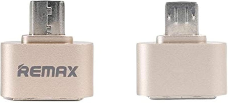 Remax Happy RA-OTG Micro USB Connector - Gold
