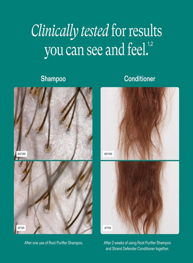 Nutrafol Shampoo and Conditioner, Full of Strength Gift Set in Travel Size, Cleanse and Protect Hair and Scalp, Improves Hair Volume, Strength and Texture, Physician-formulated - 2 Fl Oz Bottles - Image 4