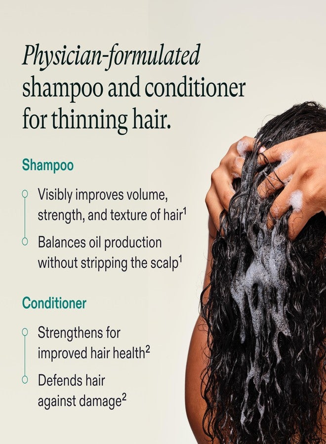 Nutrafol Shampoo and Conditioner, Full of Strength Gift Set in Travel Size, Cleanse and Protect Hair and Scalp, Improves Hair Volume, Strength and Texture, Physician-formulated - 2 Fl Oz Bottles - Image 3