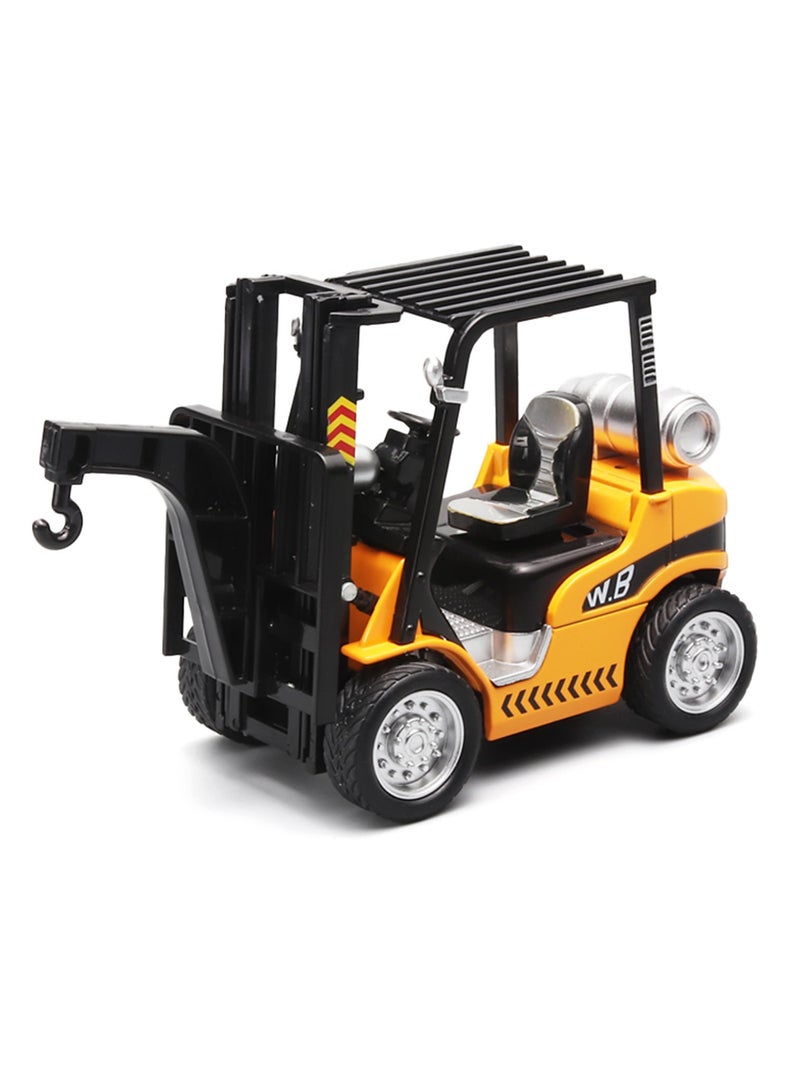 general 1:24 Alloy Engineering Crane Model with Lights and Pull-Back Action Exquisite Ornament Toy for Car Enthusiasts Collectible Decoration - Image 1