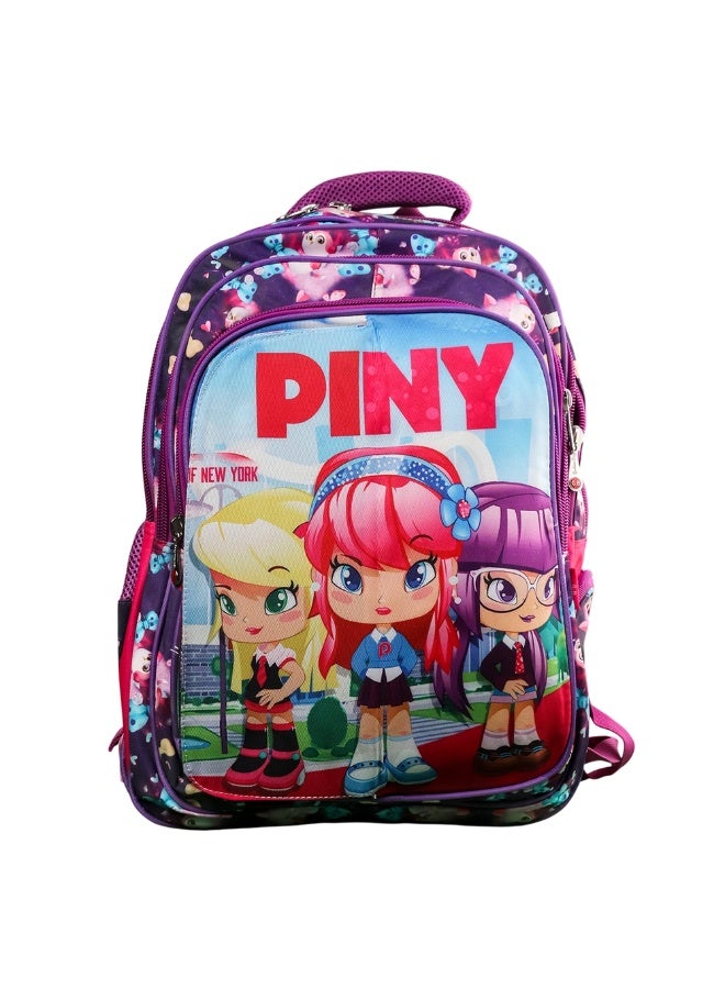 Piny 3D School Backpack with 2 Small Bags - G.B  - Image 3