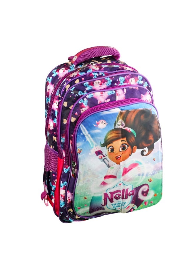 Piny 3D School Backpack with 2 Small Bags - G.B  - Image 4