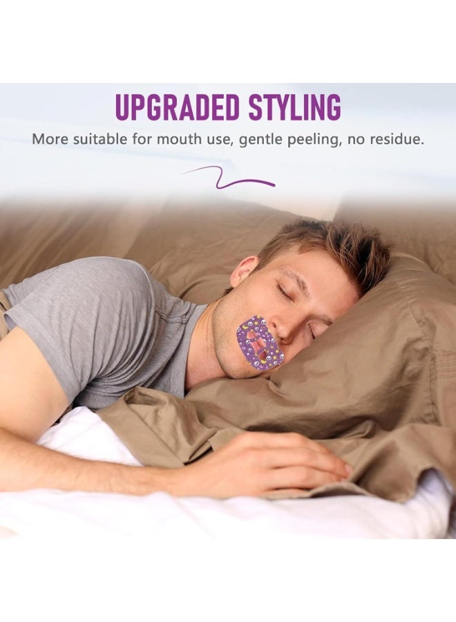 WALPCK 30Pcs Sleep Strips Breathing Correction Strap, Mouth Strap for Sleep, Advanced Gentle Nasal Breathing Mouth Strap for Nighttime Sleep Snoring, For Snoring Women and Men, Breathing Correction Patch ﻿ - Image 5