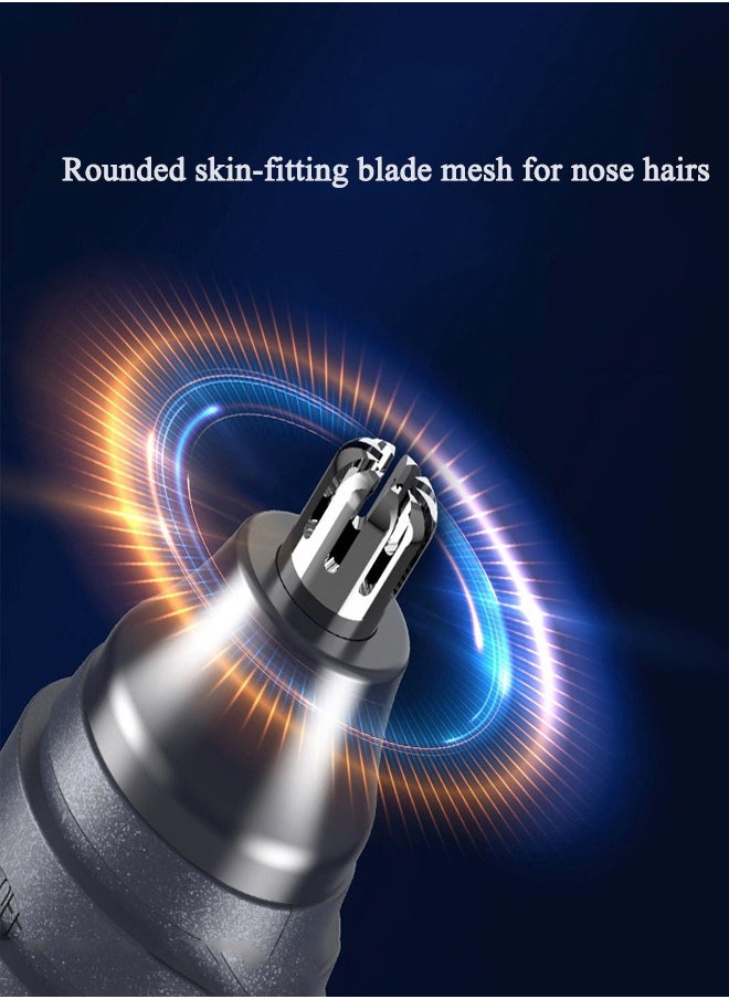 MDHL - MDHL Ear and Nose Hair Trimmer Clipper Painless Eyebrow and Facial Hair Trimmer for Men and Women, Battery-Powered for Easy Cleaning - Image 1