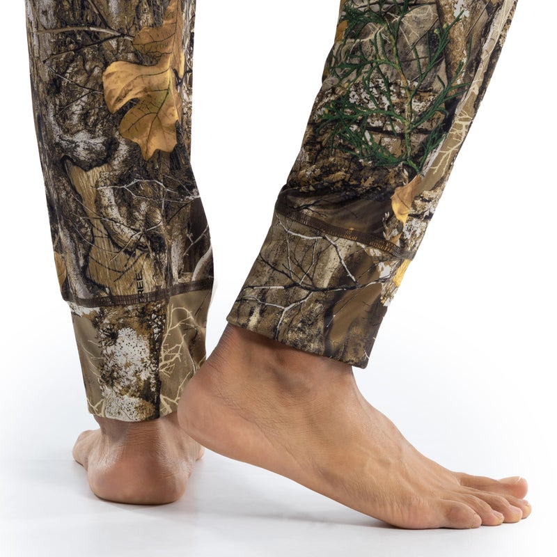 Realtree Men's Polyester Performance Baselayer Thermal Underwear Long Johns Bottom, Realtree Edge Camo, X-Large - Image 2
