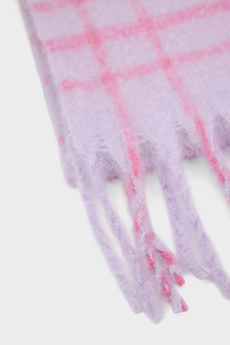 DeFacto Purple Girl Scarf Casual - Image 4