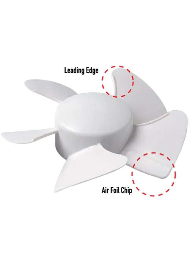 KDK Exhaust Fan Wall Mounted Square 15cm 6 inch Automatic Shutter 15AAQ1 - Image 3