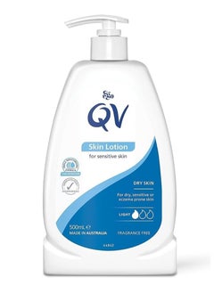 QV Skin Lotion 500ml, 24 Hour Moisturisation Light Body Lotion, PH Balanced, Suitable for Eczema and Dry Skin Conditions - pzsku/Z519EC0C8711D064467F5Z/45/_/1714206643/4a302c53-2ad1-4a58-83ba-d057f6c7fde7