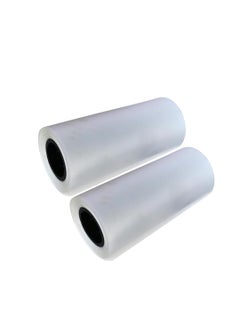 DINOVIN DINOVIN Pack of 2 DTF Rolls 24 inch x 100 Meters Heat Transfer Film Professional Quality DirectToFilm Printing Sheet for Vibrant Transfers Ideal for Custom Apparel and Dazzling Custom Prints 