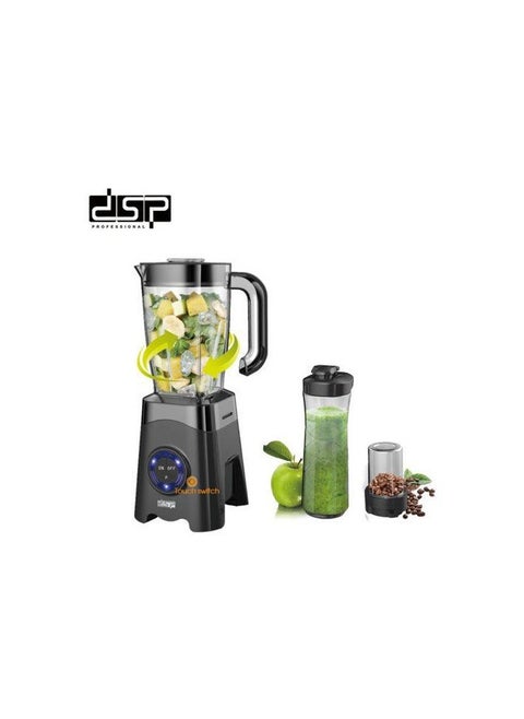Electric Blender 3 in 1 Blender 300 Watts comes with 1.5 liter main bowl and some accessories such as a small grinder and a 500 ml bottle with a one year warranty in multiple colors