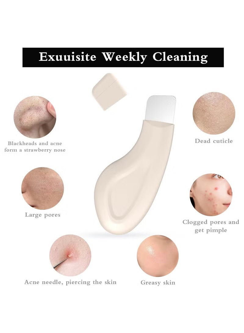 SKQIR Blackhead Remover Tool, Silicone Face Scraper for Deep Cleansing, Skin Scrubber Face Spatula, Nose Blackhead Remover, Skin Care Tool for Men and Women - Image 4