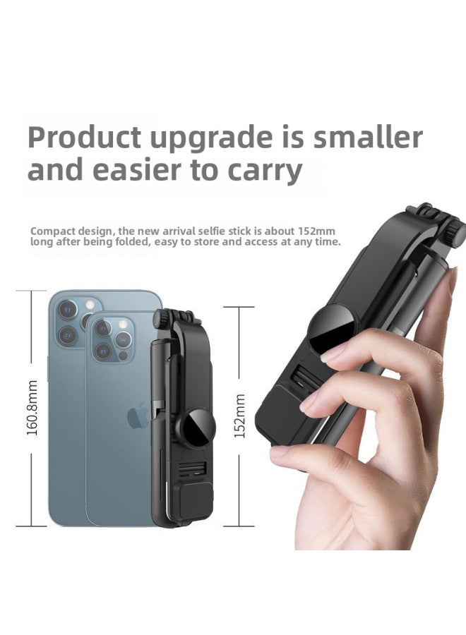 Loquat L10S Bluetooth Selfie Stick Mini Portable Handheld Live Mobile Phone Stand Desktop Tripod Small Accessories NCC-Colour:L11 Mini Selfie Stick Black (including Remote Control)  - Image 5