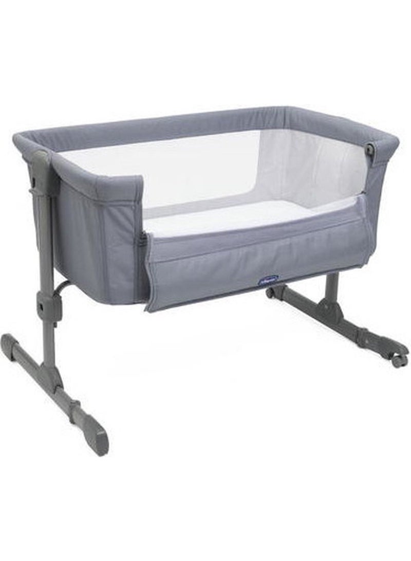 Chicco | Co-Sleeping Crib | Next2Me Essential Stone Grey - Image 3