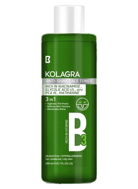 Kolagra Anti-Shine face toner